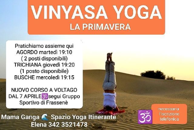 Elena corso di VINYASA YOGA vinyasa yoga elena brancaleone